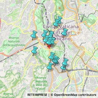 Mappa Via Cardinale Ferrata, 00165 Roma RM, Italia (1.41824)