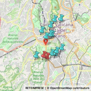 Mappa Via Cardinale Ferrata, 00165 Roma RM, Italia (1.46071)