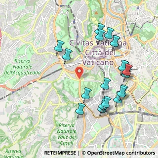 Mappa Via Cardinale Ferrata, 00165 Roma RM, Italia (2.2995)