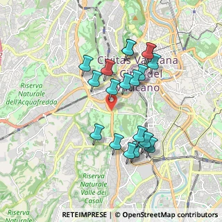 Mappa Via Cardinale Ferrata, 00165 Roma RM, Italia (1.7895)