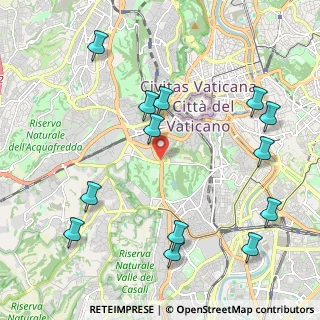 Mappa Via Cardinale Ferrata, 00165 Roma RM, Italia (2.64846)