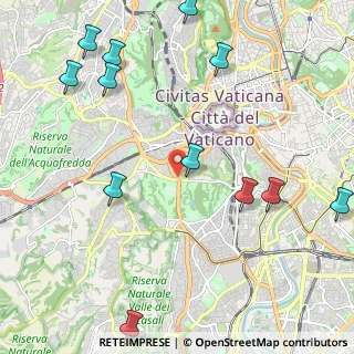 Mappa Via Cardinale Ferrata, 00165 Roma RM, Italia (2.94333)