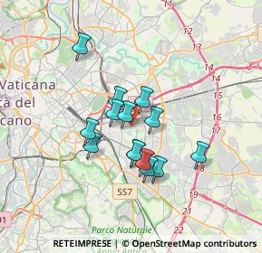 Mappa 00177 Roma RM, Italia (2.73714)