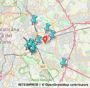 Mappa 00177 Roma RM, Italia (3.02667)