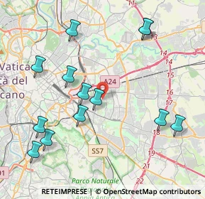 Mappa 00177 Roma RM, Italia (4.86615)
