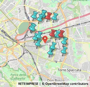 Mappa 00177 Roma RM, Italia (1.52167)