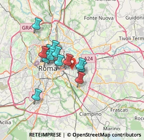 Mappa 00177 Roma RM, Italia (5.66714)