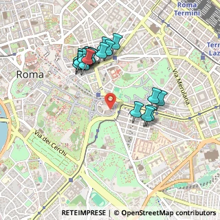 Mappa Piazza del Colosseo, 00184 Roma RM, Italia (0.4795)