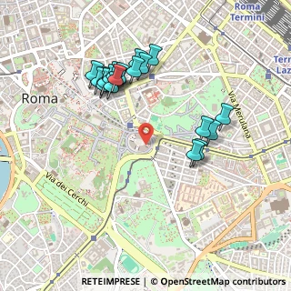 Mappa Piazza del Colosseo, 00184 Roma RM, Italia (0.5015)