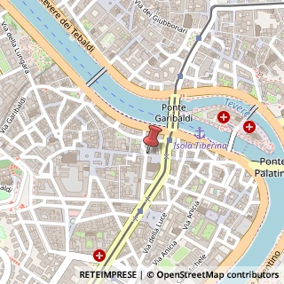 Mappa Via della Lungaretta, 124, 00153 Roma, Roma (Lazio)