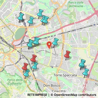 Mappa Via Ripi, 00171 Roma RM, Italia (2.59105)