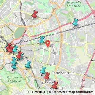 Mappa Via Ripi, 00171 Roma RM, Italia (3.28133)
