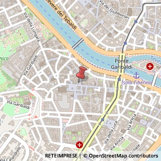 Mappa Piazza di Sant'Apollonia, 11, 00153 Roma, Roma (Lazio)