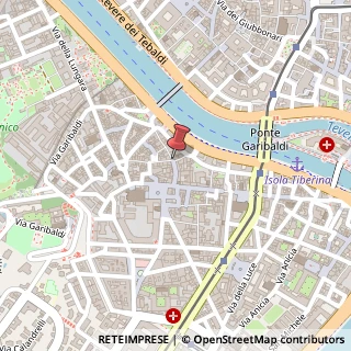 Mappa Via del Moro, 6, 00153 Roma, Roma (Lazio)