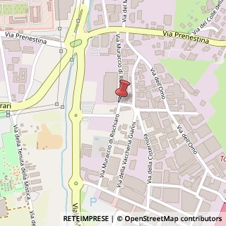 Mappa Via muraccio di rischiaro 32, 00155 Roma, Roma (Lazio)