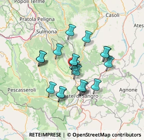 Mappa Piazza Municipio, 67033 Pescocostanzo AQ, Italia (11.6835)
