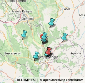 Mappa Piazza Municipio, 67033 Pescocostanzo AQ, Italia (9.69611)