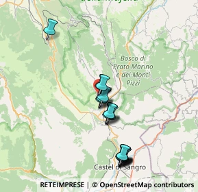 Mappa Piazza Municipio, 67033 Pescocostanzo AQ, Italia (7.5695)