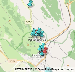 Mappa Piazza Municipio, 67033 Pescocostanzo AQ, Italia (2.6485)