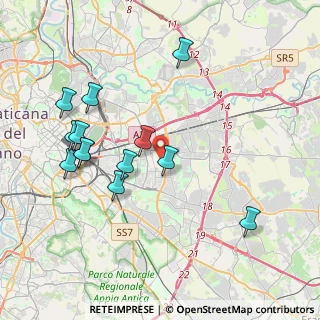 Mappa Quarto piano, 00171 Roma RM, Italia (4.31538)