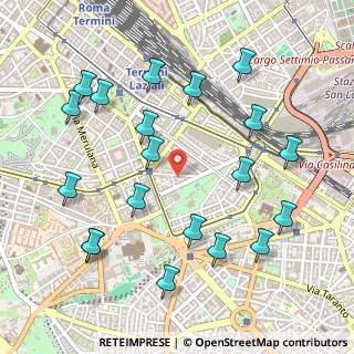 Mappa Via Vittorio Amedeo II, 00185 Roma RM, Italia (0.6115)