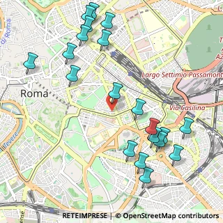 Mappa Via Pasquale Villari, 00184 Roma RM, Italia (1.317)