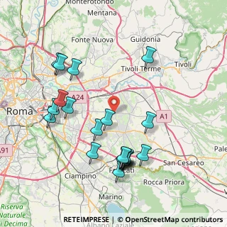 Mappa Via Casamassima, 00132 Roma RM, Italia (8.845)
