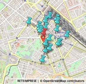 Mappa Largo Leopardi, 00185 Roma RM, Italia (0.341)