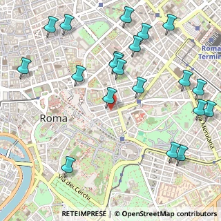 Mappa Via del Pozzuolo, 00184 Roma RM, Italia (0.6965)