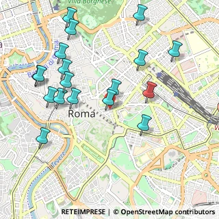Mappa Via del Pozzuolo, 00184 Roma RM, Italia (1.19778)