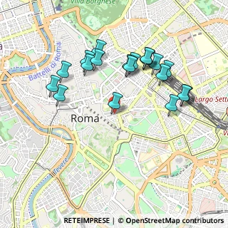 Mappa Via del Pozzuolo, 00184 Roma RM, Italia (1.0175)