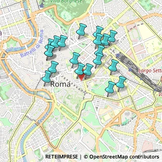 Mappa Via del Pozzuolo, 00184 Roma RM, Italia (0.891)