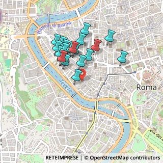 Mappa Via Capo di Ferro, 00186 Roma RM, Italia (0.409)