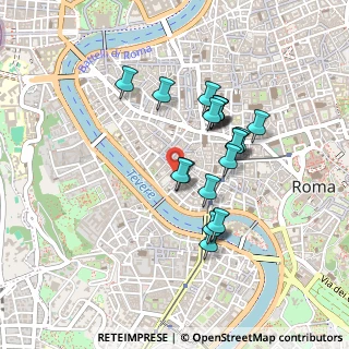 Mappa Via Capo di Ferro, 00186 Roma RM, Italia (0.3965)