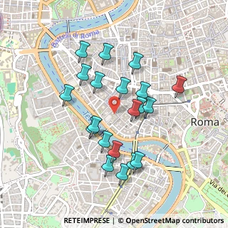 Mappa Piazza Capo di Ferro, 00186 Roma RM, Italia (0.439)
