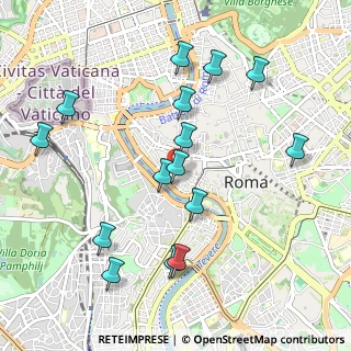 Mappa Piazza Capo di Ferro, 00186 Roma RM, Italia (1.126)