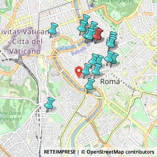 Mappa Piazza Capo di Ferro, 00186 Roma RM, Italia (0.9835)
