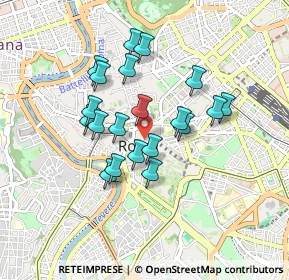 Mappa Via di S. Pietro in Carcere, 00186 Roma RM, Italia (0.7665)