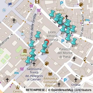 Mappa Piazza della Trinità dei Pellegrini, 00186 Roma RM, Italia (0.065)