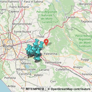 Mappa SP 29b, 00010 Poli RM, Italia (13.6735)