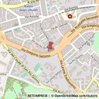 Mappa Via Gregorio VII, 370/A, 00165 Roma, Roma (Lazio)