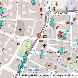 Mappa Via di Santa Maria del Pianto, 00186 Roma RM, Italia (0.132)