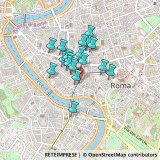 Mappa Via di Santa Maria del Pianto, 00186 Roma RM, Italia (0.3385)