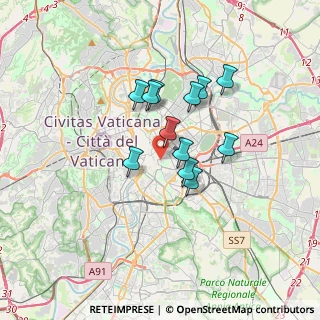 Mappa Via delle Sette Sale, 00184 Roma RM, Italia (2.71833)