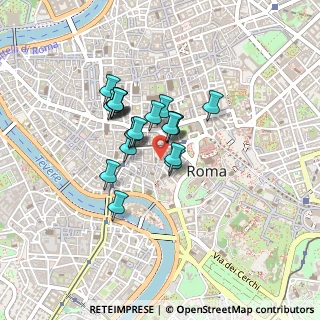 Mappa Via Cavalletti, 00186 Roma RM, Italia (0.312)