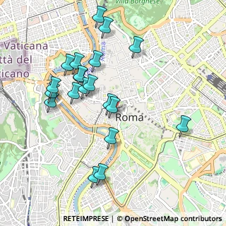 Mappa Via Cavalletti, 00186 Roma RM, Italia (1.055)