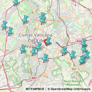 Mappa Via Cavalletti, 00186 Roma RM, Italia (5.77111)