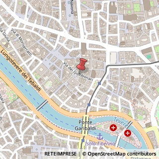 Mappa Via dei Giubbonari,  99, 00186 Roma, Roma (Lazio)