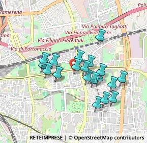 Mappa Via Prenestina, 00172 Roma RM, Italia (0.782)