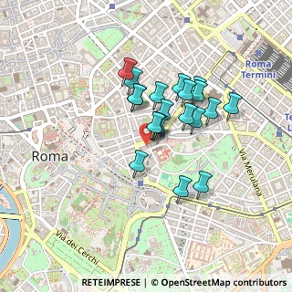 Mappa Cavour- Annibaldi, 00184 Roma RM, Italia (0.353)